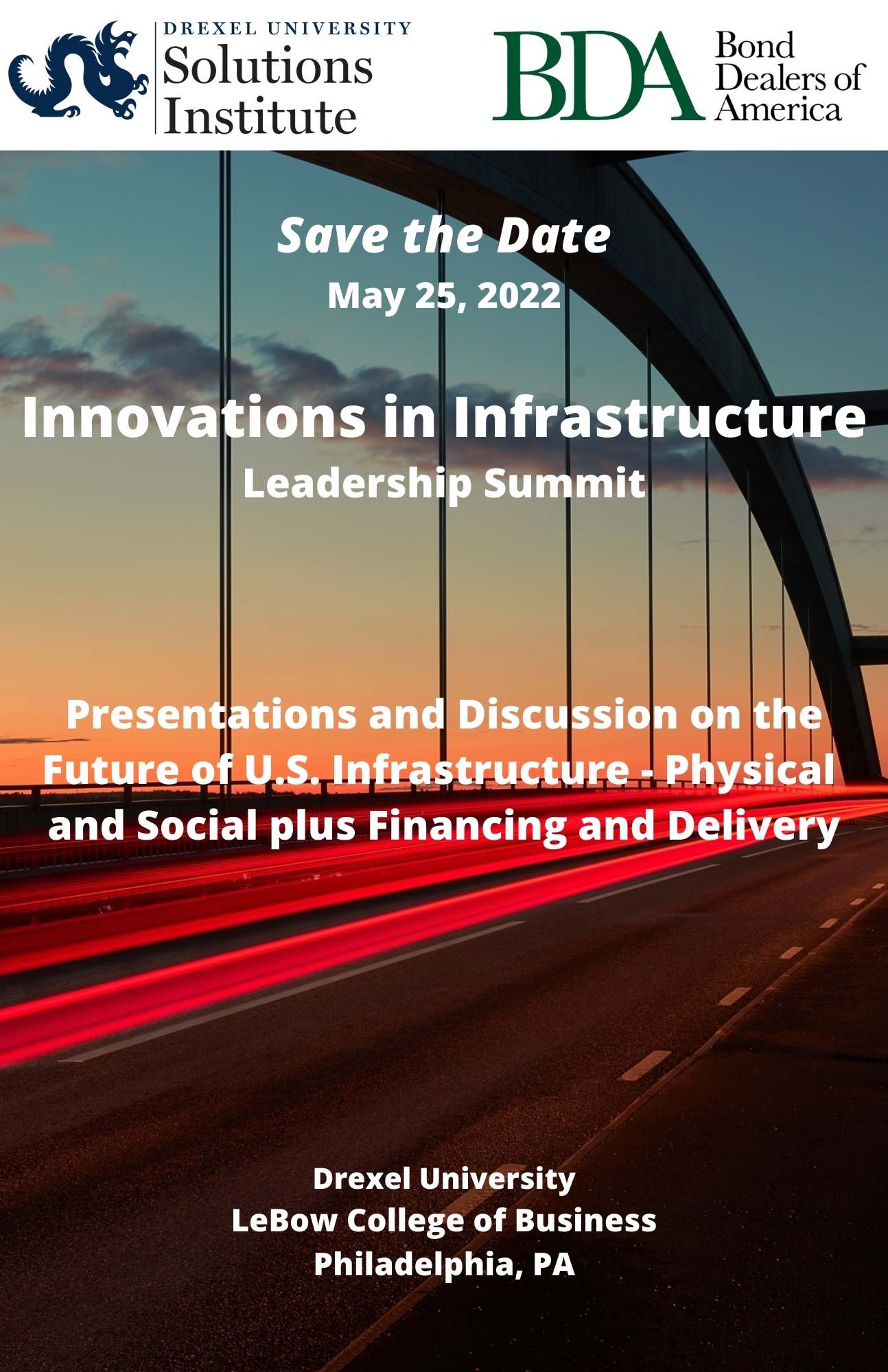 Innovations in Infrastructure event